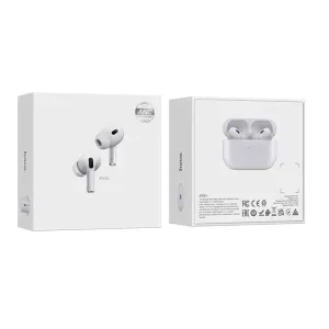 Hoco EW51 ANC True Wireless Bluetooth Earbuds – White Color